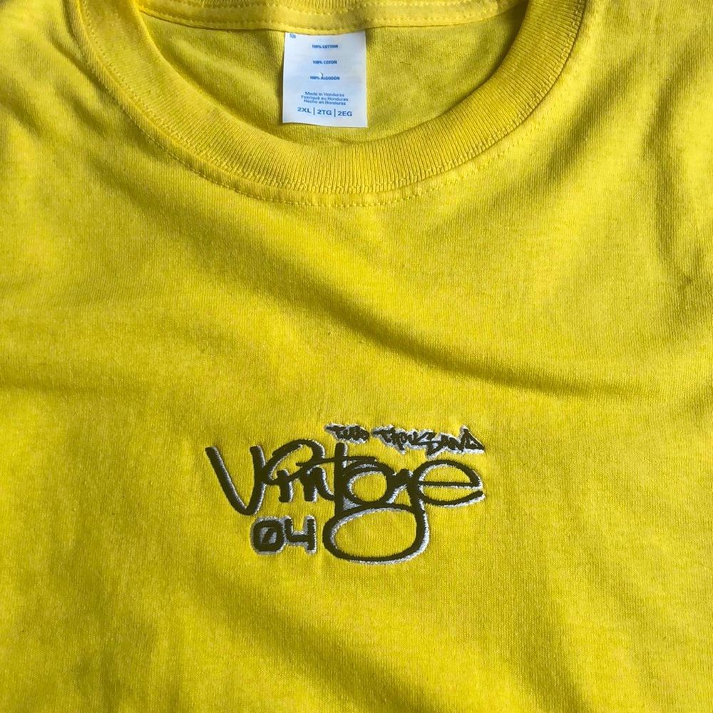 Vintage Apparel Embroidered T-Shirt